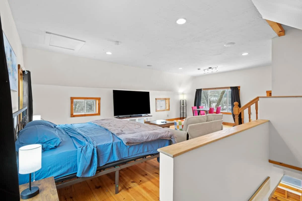 The Barn living space