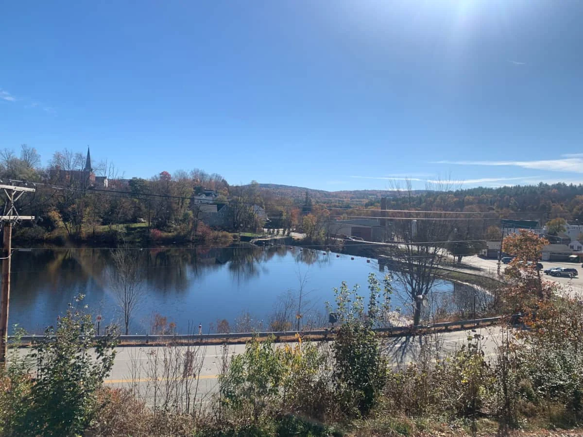 River view at The Barn in Pittsfield
